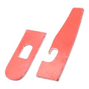 新款自粘缝纫机压脚贴皮四线五线拷边机绷缝车压脚贴打边车压脚胶