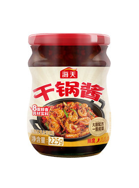 海天干锅酱225g酱香微辣干锅调料