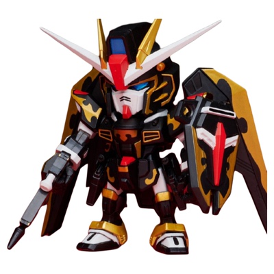 万代QMSV mini 5周年纪念款系列盲盒艺术家自由高达飞翼元祖扎古