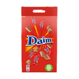 现货瑞典进口DAIM巧克力经典红原味焦糖扁桃仁结婚喜庆拌手礼460g