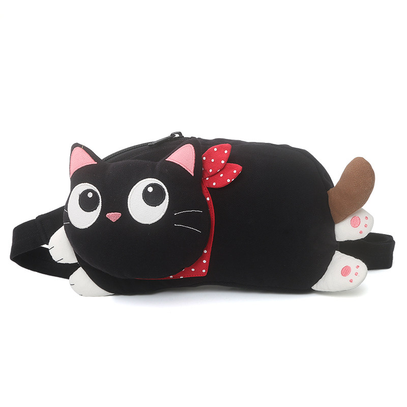 Kine猫胸包小背包个性休闲女可爱
