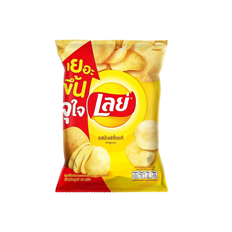 乐事泰国进口原切薯片