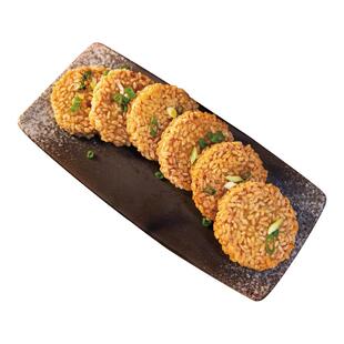 珍珠藕饼糯米藕饼香酥藕夹藕盒猪肉藕饼湖北特产煎炸农家小吃400g