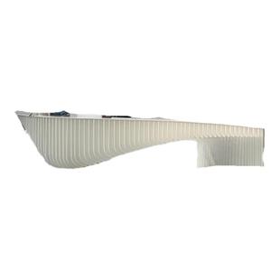 FRP创意造型接待咨询前台GRP玻璃钢异形定制公司科技馆售楼部吧台