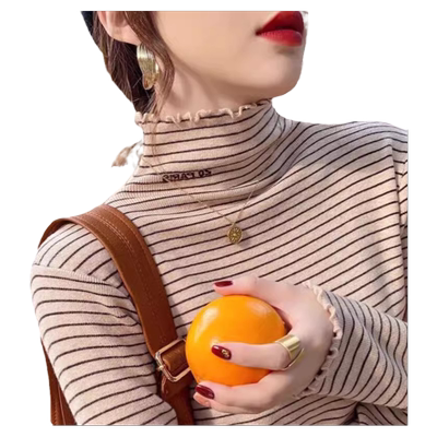 德绒打底衫女长袖t恤内搭上衣服