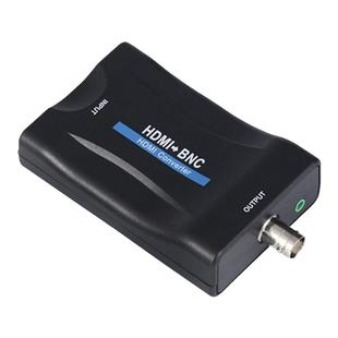 睿稳 BNC转HDMI高清DVI转换器监控会议摄像头机模拟VIDEO转hm显示器1080P视频转换器CVBS