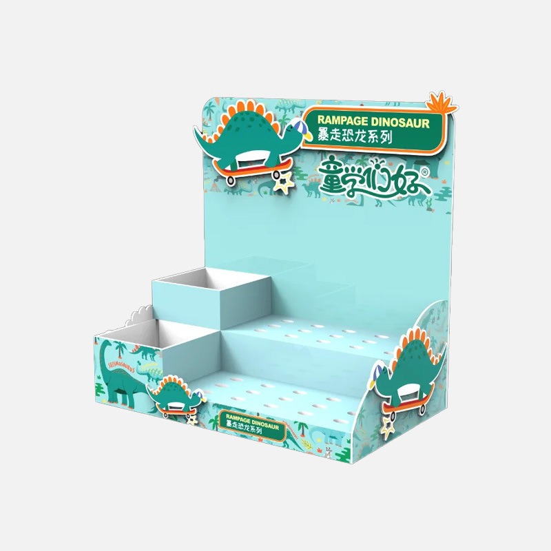 定制PVC超市食品小展架弗收银台桌面陈列架雪展示架促销便利店板