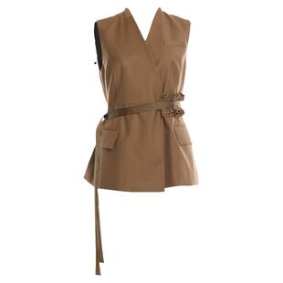 【商场同款】莱芙艾迪儿品牌女装不对称时尚洋气收腰显瘦通勤马甲