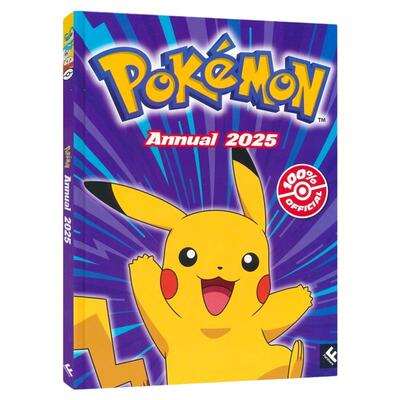 Pokémon Annual 2025 宝可梦2025年鉴 官方授权 神奇宝贝豪华版手册 宝可梦宝典 益智活动书 角色全解析 英文原版进口儿童图书