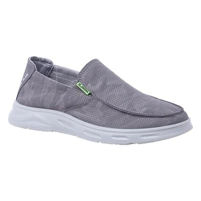 男士休闲布鞋一脚蹬超轻柔软