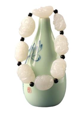 玉友罗汉羊脂白玉新款