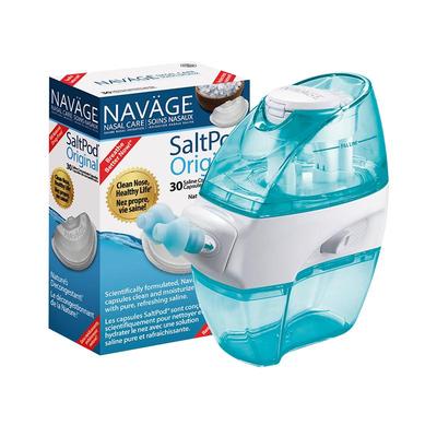 美国NAVAGE负压洗鼻器+原味洗鼻盐 鼻炎鼻塞鼻窦炎家用鼻腔冲洗器