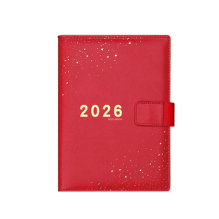 2026年效率手册全新日期日程本一天一页记事本创意商务笔记本子本时间管理每日计划本毕业礼物定制可印logo