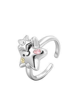 黄俊捷同款萱子守护星系列开口戒