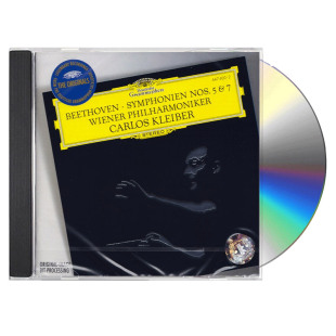 贝多芬 第五命运/第七交响曲 克莱伯 进口CD 古典发烧音乐4474002
