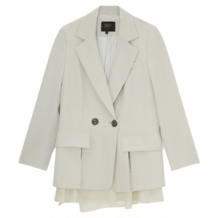 莱芙艾迪儿职业通勤穿搭女装套装休闲西装外套1E1W68060