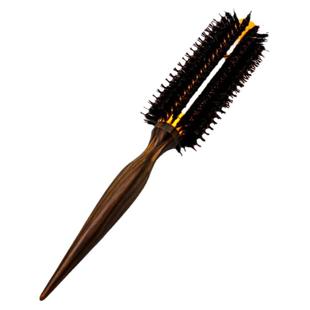 发廊专业铝管猪鬓毛卷发梳子女士内扣吹造型理发店专用圆筒滚梳子