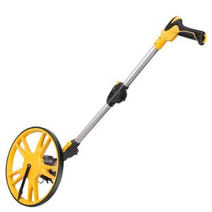 得力滚轮测距仪测距轮滚尺测量轮机械式测量尺轮尺数显户外滚轮仪