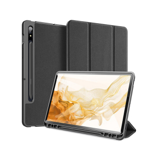 DUXDUCIS适用三星Galaxy Tab s9/10ultra平板保护套+plus硅胶12.4防摔s8/s7 lite10.4防弯壳A9/8全包FE带笔槽