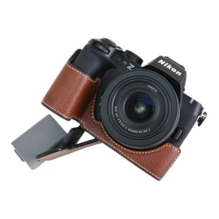 适用尼康Z50保护套Z50II相机包Z30Z5Z6Z7II底座ZFC皮套ZF配件腕带