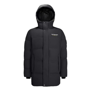 【非卖品】羽绒服黑男女款冬季中长款加厚保暖防风连帽外套极寒服