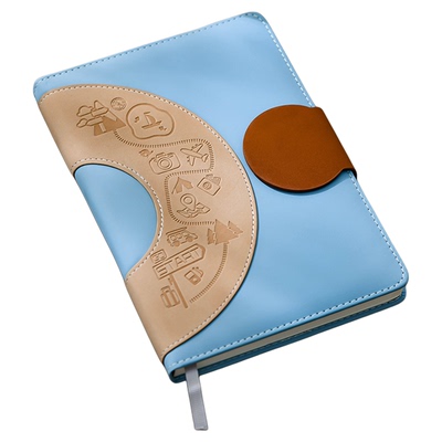 个性创意旅行盖章打卡本A5空白本