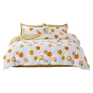 全棉被套单件100纯棉被罩150x180x200x230宿舍1.5米单双人被芯套