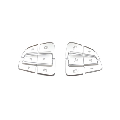 奔驰E级改装中控车门内饰按键贴