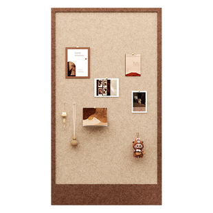 毛毡板墙贴高级感客厅照片墙背景板展示墙组合相框墙面装饰创意软木墙板相片墙相册墙毛粘板拍立得书桌留言板