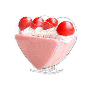 一次性冰淇淋酸奶布丁杯塑料香槟杯红酒杯慕斯甜品杯航空杯水果杯