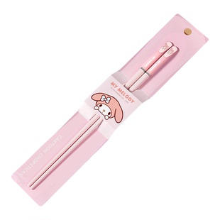 凯蒂猫合金筷子高颜值抗菌防霉筷子家用一人一筷仙女宝宝专用筷子