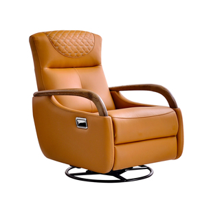 头等太空舱单人沙发真皮电动功能懒人摇摇椅客厅阳台懒人沙发躺椅