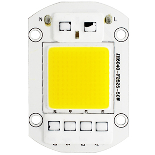 220V免驱动灯珠 led灯板30W50W投光灯工矿灯全光谱射灯芯光源高亮