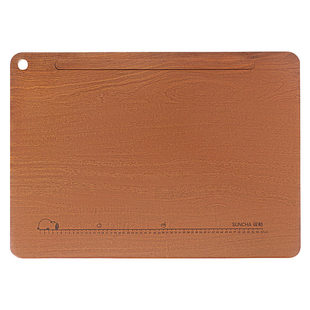 双枪乌檀木案板擀面板家用和面大板饺子实木切菜板厨房揉面砧板