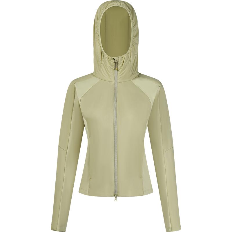 本来BENLAI女士防泼水保暖撞色修身3M棉服外套25秋新款BNT150009