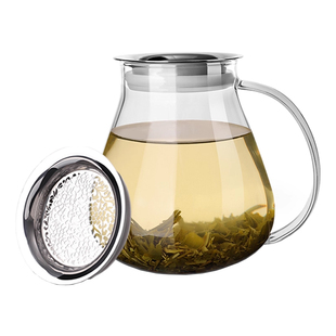 原初格物悦蕴合一壶大容量家用懒人泡茶壶煮茶高硼硅玻璃烧水壶