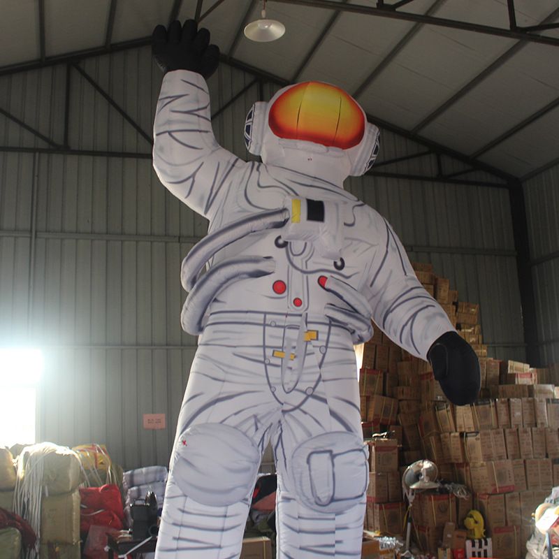 3新款充气宇航员气模卡通人美陈宇航员模型模型户外太空月球