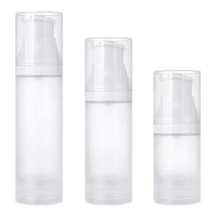 momoup乳液分装瓶按压式真空防污染旅行护肤品小样分装便携式空瓶