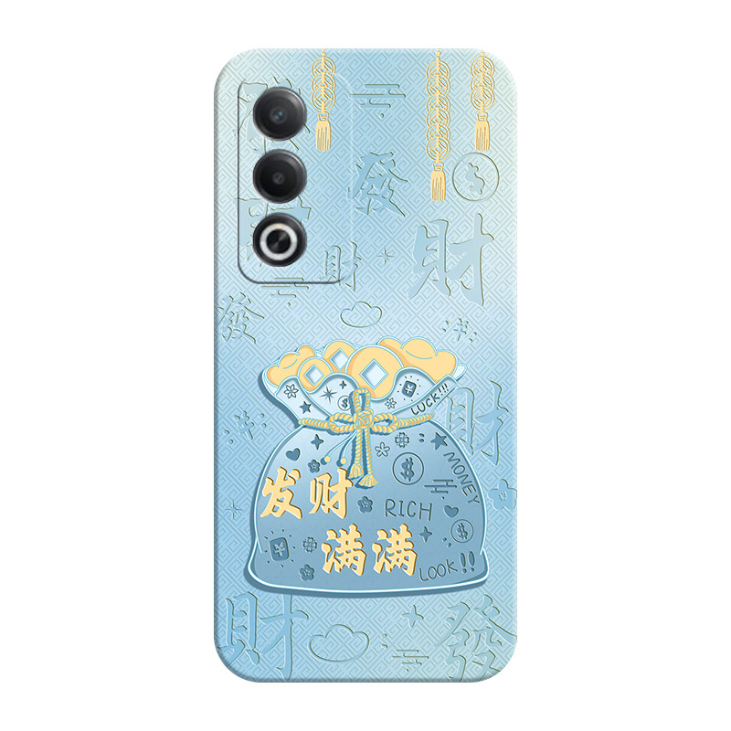 适用OPPOA3X中国风软壳送挂绳