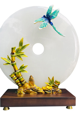 合金报平安新中式客厅