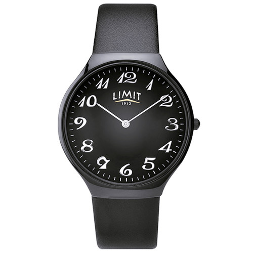 英国LIMIT超薄时尚男士腕表ins风黑色简约气质礼物