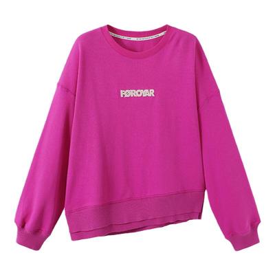 URLAZH有兰火龙果色不规则卫衣