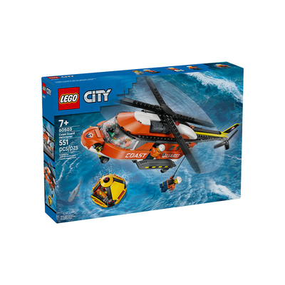 【自营】LEGO乐高60503海岸警卫队直升机城市系列积木玩具礼物