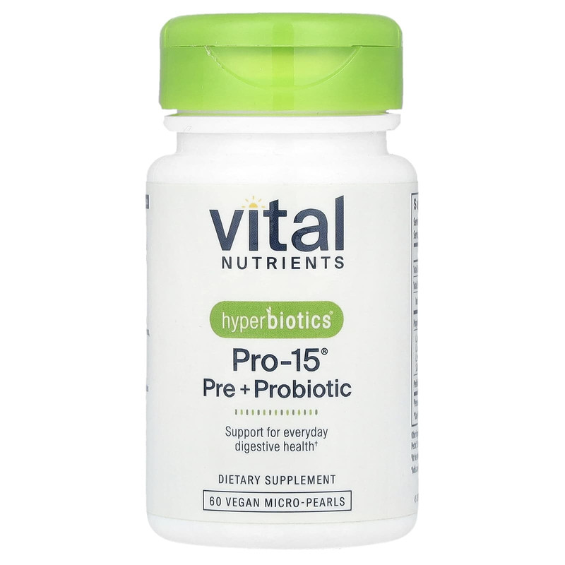 VitalNutrients合百益PRO-15优质益生菌50亿CFU肠胃健康肠道呵护