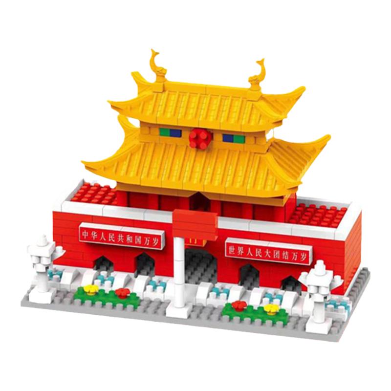 天安門(mén)高難度積木新款玩具