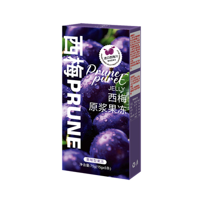 极芊西梅原浆酵素果冻