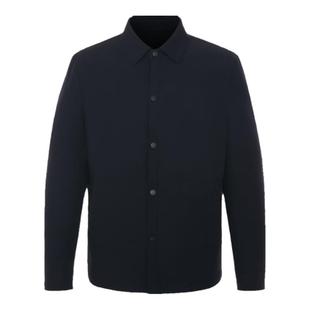 [可拆卸兔毛内胆]SATCHI沙驰男装男士尼克羽绒服冬季鹅绒行政夹克