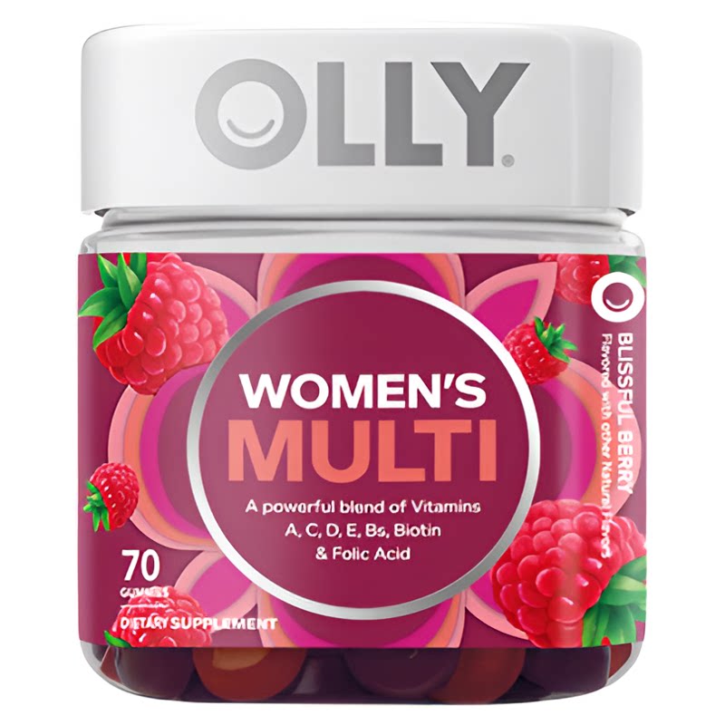 【顺丰包邮】赵露思同款OLLY女性复合维生素软糖提抵抗力女维