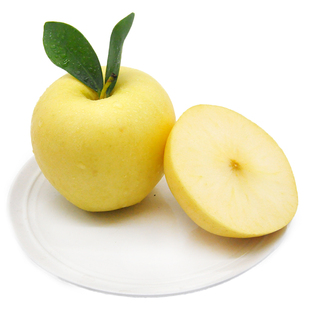 黄元帅苹果3-9斤辽宁黄金帅黄香蕉黄苹果辅食新鲜水果