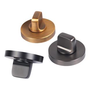 KERESISTANCE圆型极简隐形门锁卧室房门暗门通用型静音隐藏单面锁